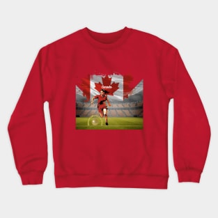 Canada T-Shirt, Unisex T-Shirt, Women’s World Cup, soccer t-shirts, football t-shirts, women’s football, Canadian national football team Crewneck Sweatshirt